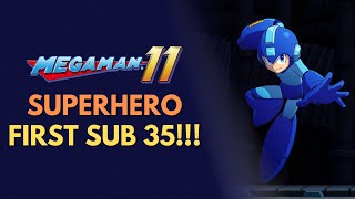 [WR] Mega Man 11, Superhero Mode Speedrun in 34:03! any %, no OoB