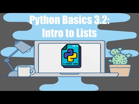Python Basics Tutorial #3.2 | Introduction to Lists