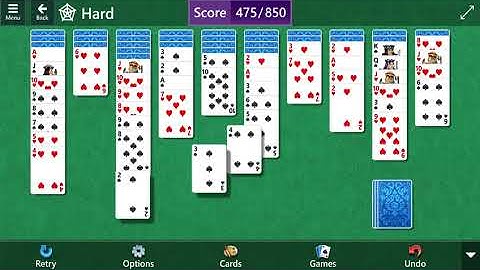 Microsoft Solitaire Collection: Spider - Hard - July 19, 2022