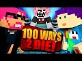 CRAINER is A MONSTER! 100 Ways to Die! (Minecraft)