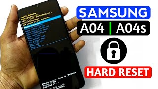 samsung a04 | a04s hard reset screen unlock 2023 without pc.