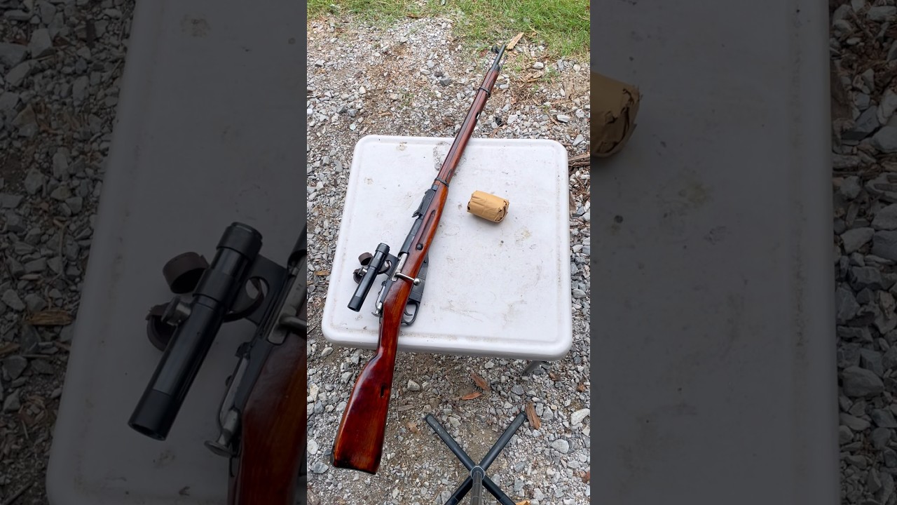 Testing the Mosin Nagant PU Sniper 🇷🇺 