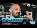 Conor McGregor on Khabib, Poirier and Diaz | UFC 257 press conference