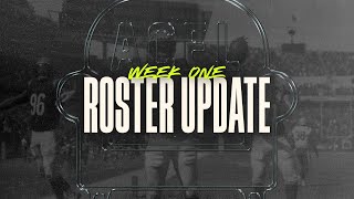 ACFL Week 1 Roster Update