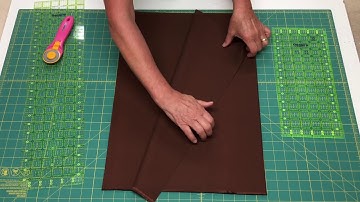 How To Cut A 30” Square From 1 Yard Of Fabric