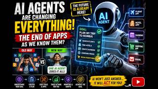 AI Agents Are Changing Everything |The End of Apps as We Know Them#aiagents #artificialintelligence