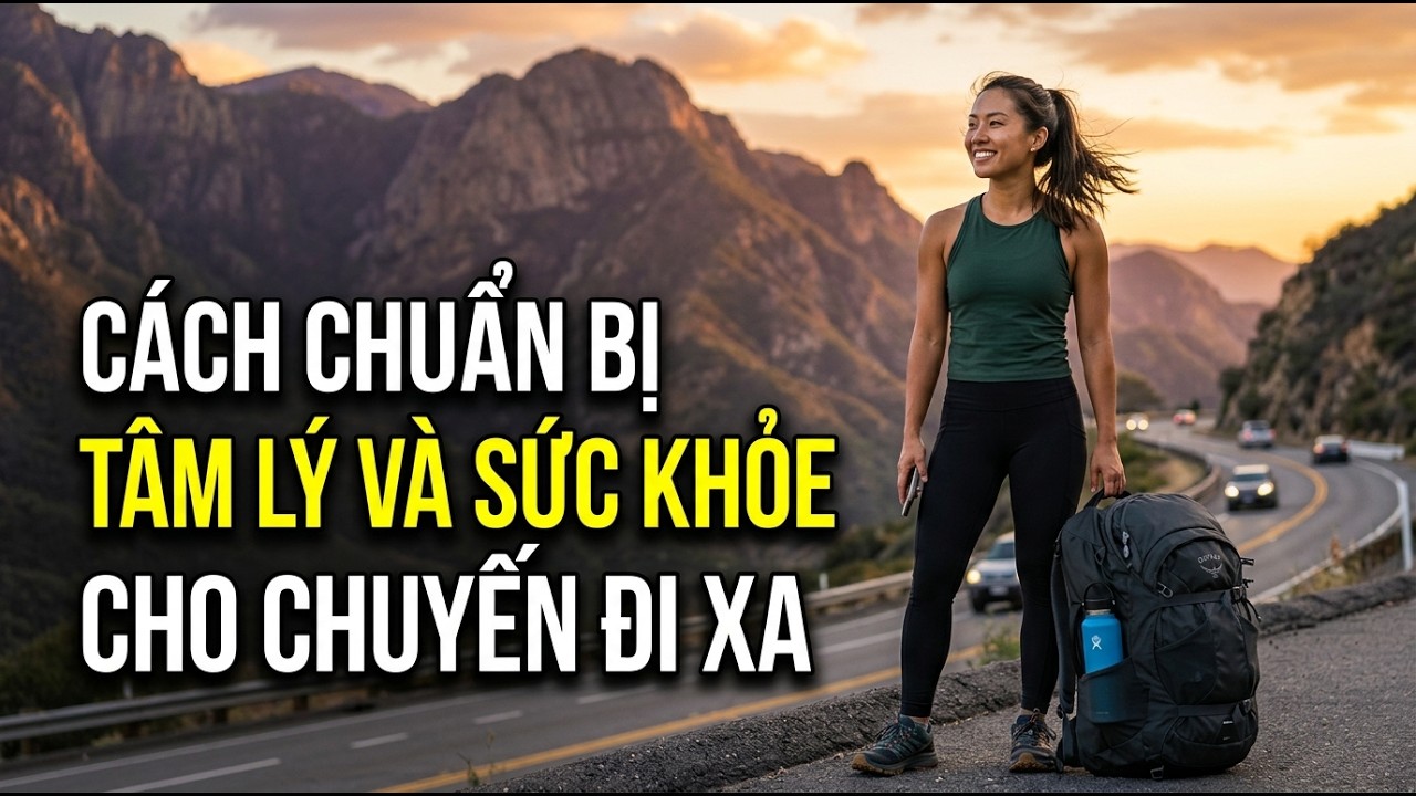 Chuẩn Bị Cho Chuyến Đi Xa: Tại Sao Tâm Lý Và Sức Khỏe Quan Trọng Nhất?