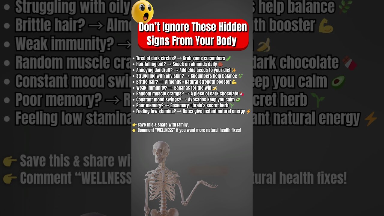 Don’t Ignore These Body Signs (Natural Fixes Inside!)