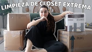 Depuración de closet extrema (nada me queda)