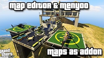 GTA 5 PC - How To Add Menyoo & Map Editor Map AS Addon - PC Tutorial 2019