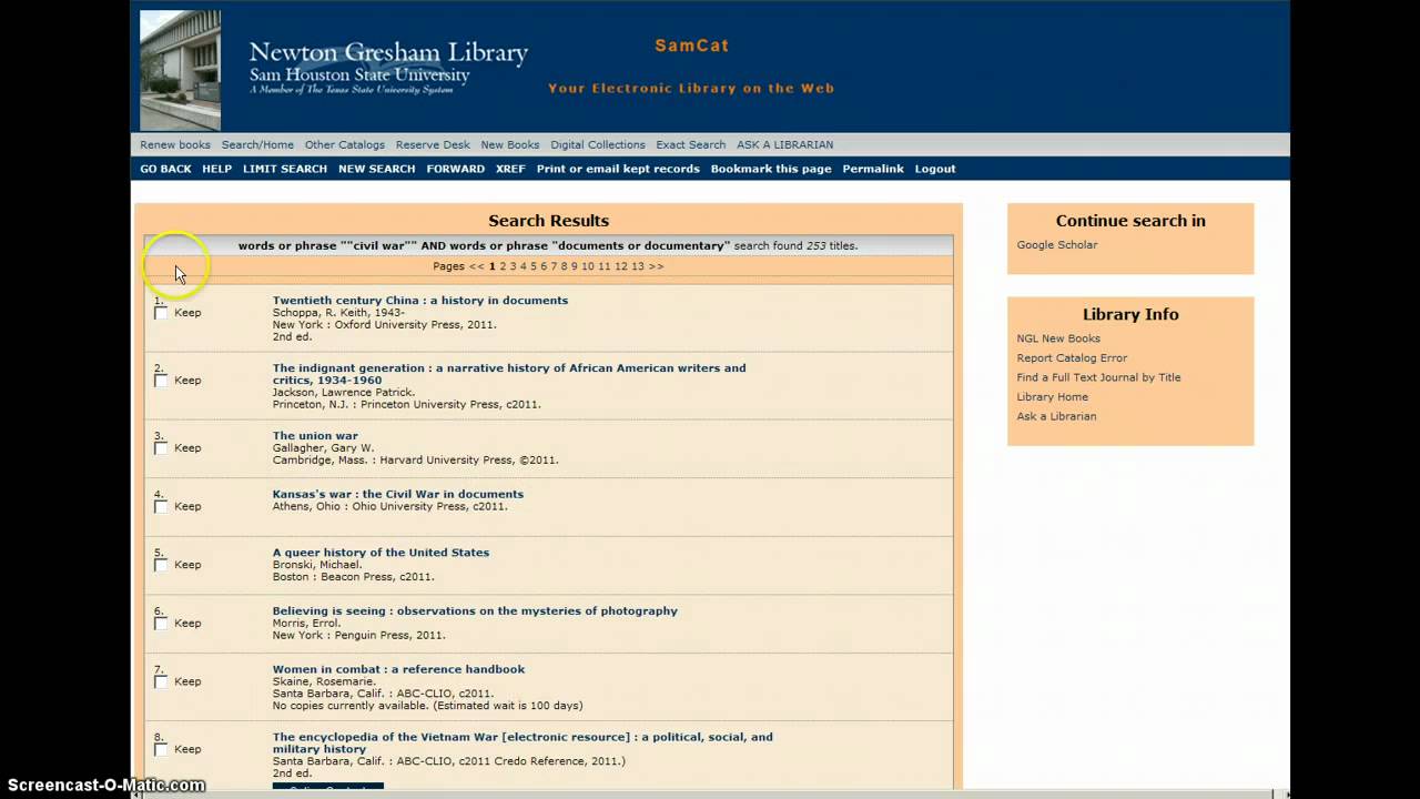 Finding Primary Sources and Digital Collections on the Web