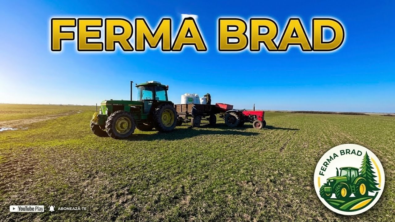 VINE PRIMAVARA SI LA NOI! PRIMA DOZA DE INGRASAMANT PENTRU GRAUL NOSTRU