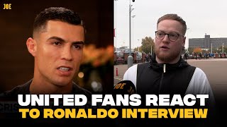 Man United fans react to Cristiano Ronaldo's interview with Piers Morgan