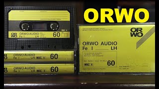 Аудиокассета ORWO 1988. #audiocassette