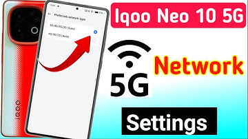 iqoo Neo 10 5g network settings | iqoo Neo 10 me 5g network kaise laye / Iqoo Neo 10 network speed