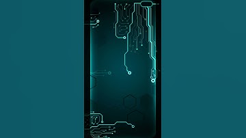 Circuit technology blue Animated