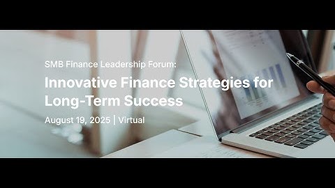 PANEL DISCUSSION: Future-Proofing SMB Finance – Digital Transformation for Success