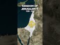 Evolution of israel and palestine 