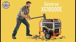Generac XG10000E Carburetor and Governor 