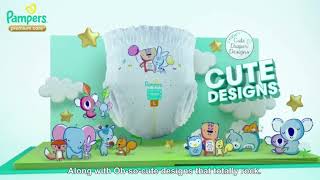 Pampers Premium Care Pants, Small Size Baby Diapers S, 140 Count, Softest Ever Pampers Pants