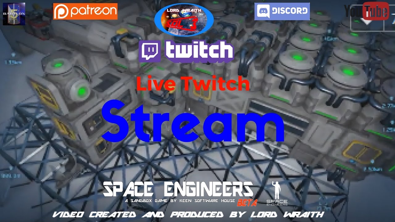 Space Engineers - Live Twitch Stream 03-05-17 - YouTube