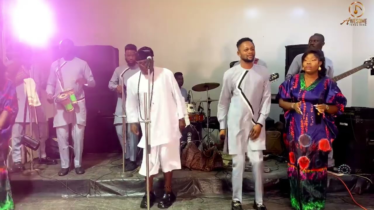 AWESOME TONES  BAND JAW DROPPING PERFORMANCE LIVE AT KING ASHER’S BIRTHDAY CELEBRATION👌🔥