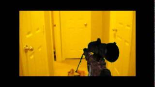 Call Of Duty Modern Warfare 2 360 Quick Scope in Real Life Green Screen