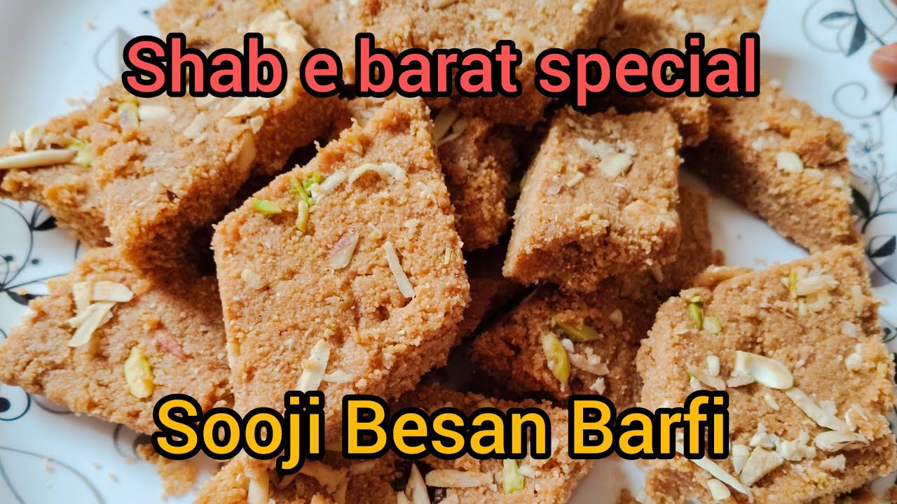  Sooji Besan Ki Katli  | Sooji Besan Ki Barfi | Shab e barat special  ll @FarzanaHomekitchen-n8f 