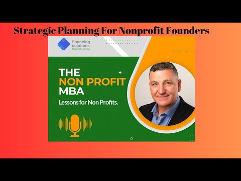 Strategic Planning For Nonprofit Founders