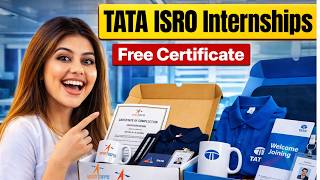 🚀 TATA & ISRO Internship 2026 | Work From Home +  Certificate | Apply Now