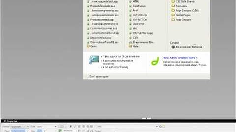 Dreamweaver Tutorial : Dynamic Application W/ MS Access 1 Of 5