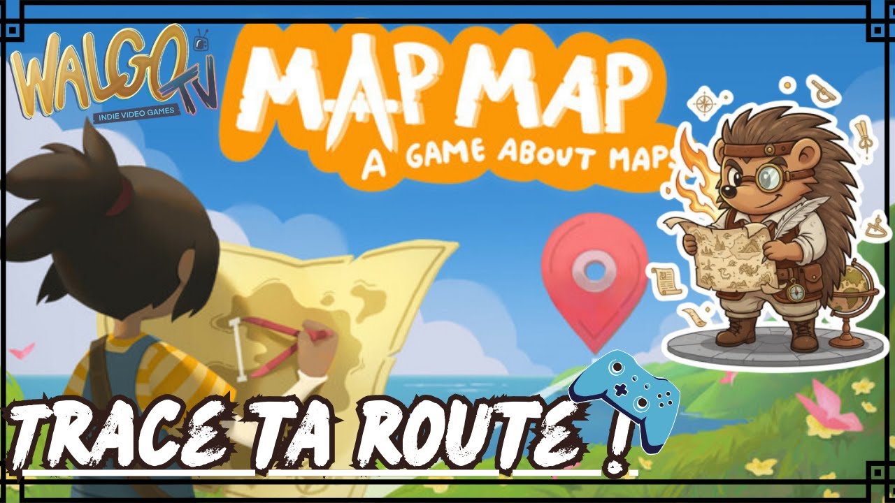 Titre : Map Map – A Game About Maps : ici, ta carte est ta seule arme !