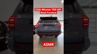2026 Toyota 4Runner TRD Off-Road Premium Heritage Blue #toyota #asmr #4runner #suvreview #carsounds