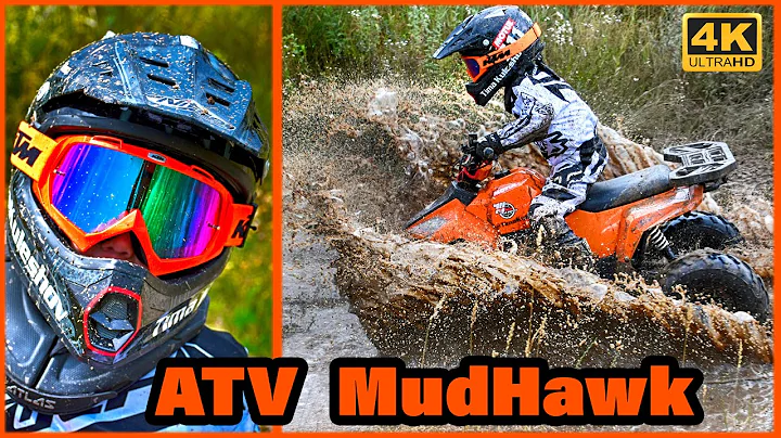 KIDS MUDRACE  ATV QUAD 110cc !  4kHD 2019