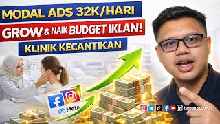 Download lagu Modal 32K/Hari, Klinik Kecantikan Ini Grow & Berani Naikkan Budget Iklan | Strategi Meta Ads 2026