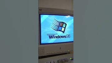 Windows 98 is the perfect software for the 486 computer in the BACKROOMS