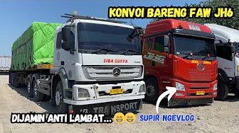 Convoy with FAW JH6 is guaranteed to be anti-slow and fast to reach the destination.