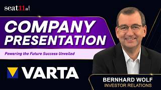VARTA AG | Company Presentation | Bernhard Wolf, Investor Relations
