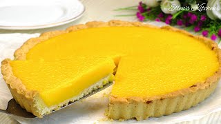 Lemon pie that melts in your mouth! Simple and very tasty!