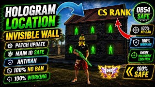 Ob54 Updated For Main Id Safe Hologram Config File | Free Fire Location Hack | Tournament Location