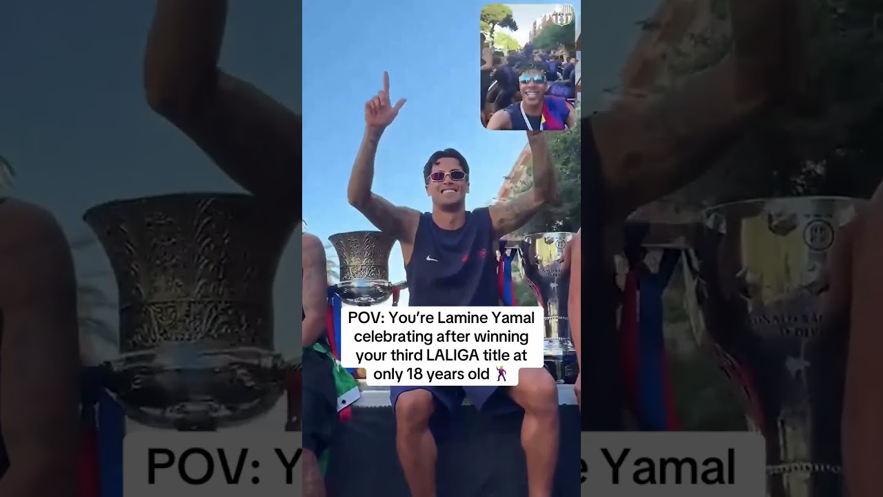 This POV š„ (via @fcbarcelona/TT)