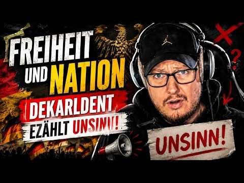 Meinungsfreiheit und die Nation - Dekarldent erzählt Unsinn hinter der Charaktermaske