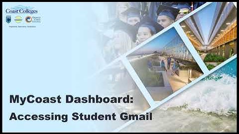 MyCoast Dashboard: Accessing Student Email