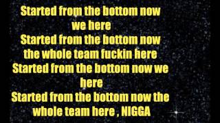 Drake - Started From The Bottom ( Lyrics )