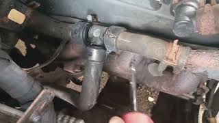 2008 Ford Explorer coolant leak on passenger side easy fix
