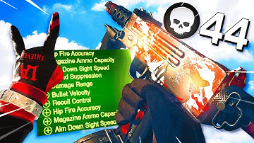 *44 KILLS* w/ the #1 MAC-10 in WARZONE! (Best MAC 10 Class Setup) - Cold War Warzone