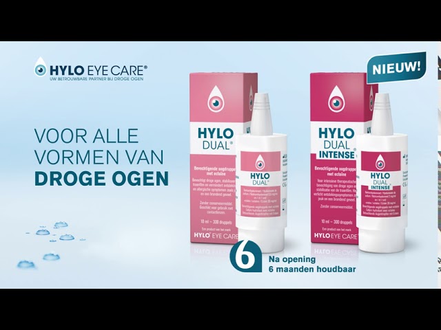 Ursapharm Hylo Dual Oogdruppels - TV Reclame