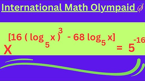 Find the product of all real values of X | # logarithm | #imo