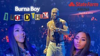 🇳🇬BURNA BOY | TONI BRAXTON I TOLD THEM TOUR 2024 | ATLANTA | TONI BRAXTON #burnaboy #concert