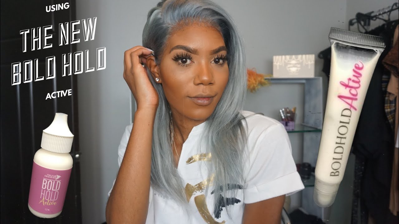 how-to-get-grey-hair-using-new-bold-hold-active-ft-ywigs-youtube